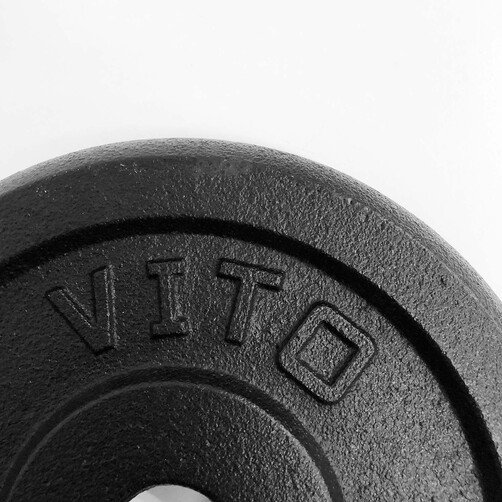 Vito 1.25kg Cast Iron Weight Plate